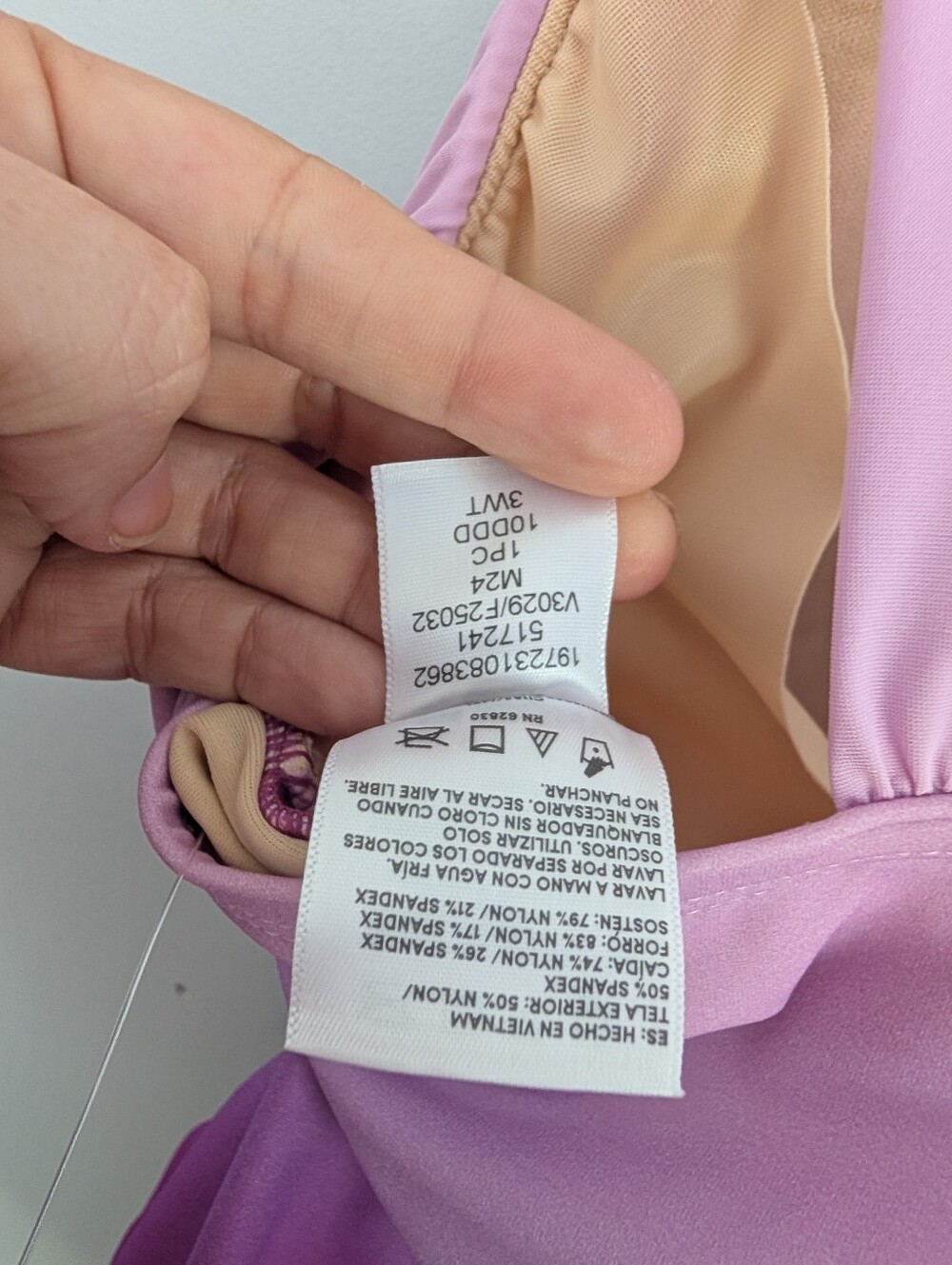 NEWLands' End Grecian Slendersuit Tummy Control One-Piece Swimsuit 10DDD - Picture 5 of 9